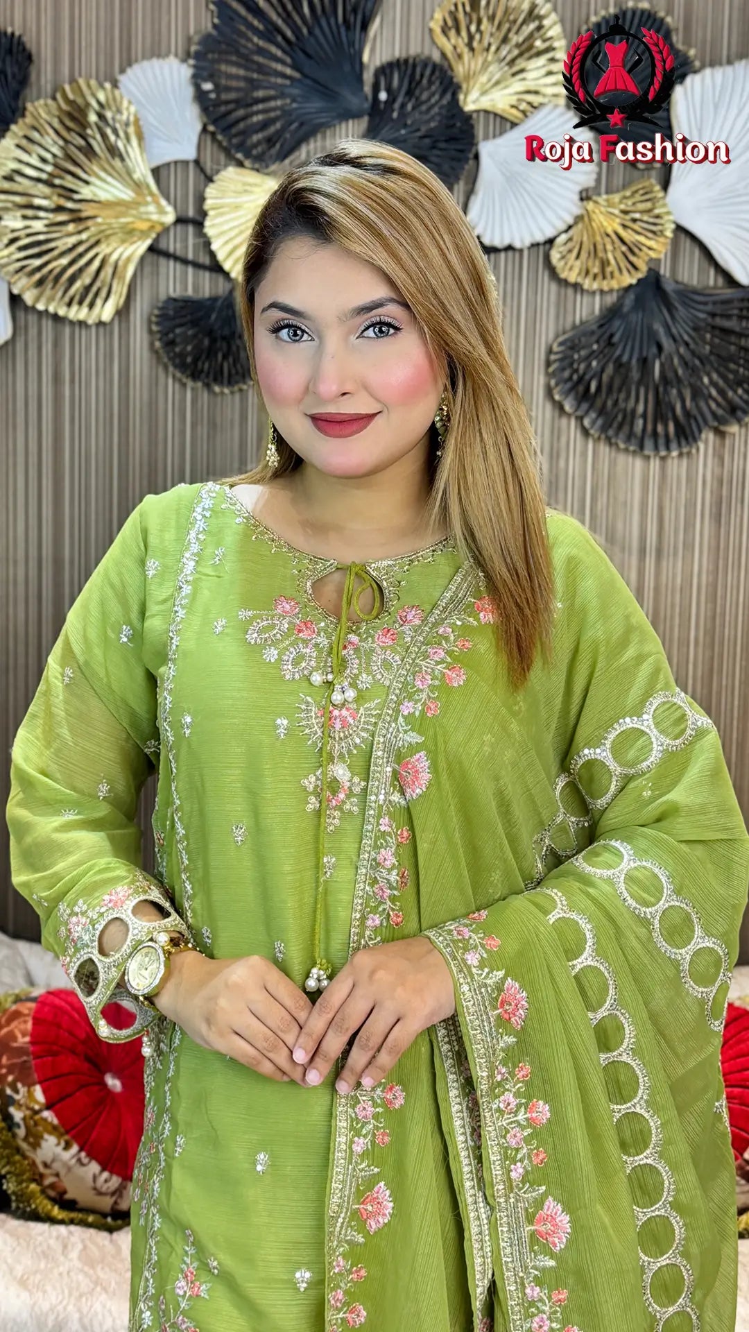 পাকিস্তানি - প্রিমিয়াম কোয়ালিটির পার্টি কালেকশন Olive