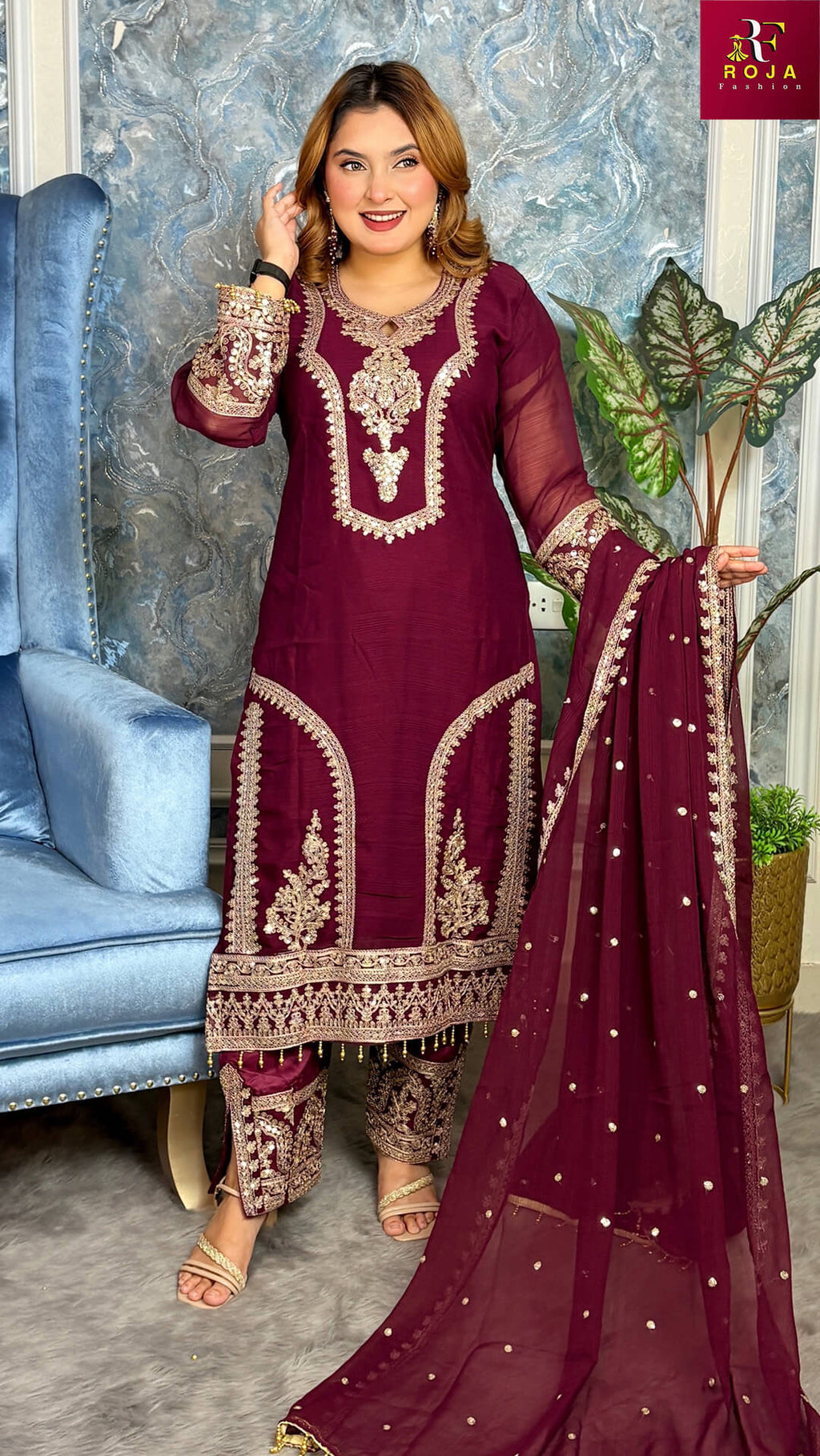 প্রিমিয়াম কোয়ালিটির পাকিস্তানি ইন্সপায়ার্ড ড্রেস