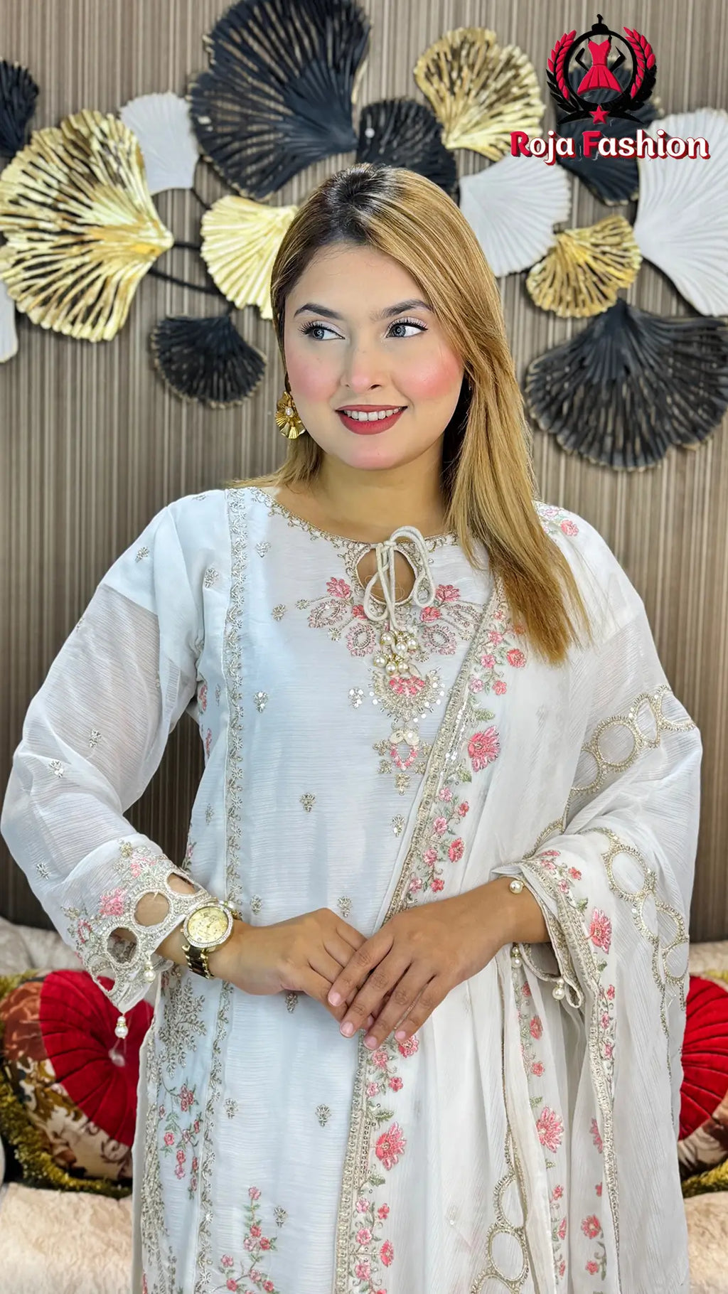 পাকিস্তানি - প্রিমিয়াম কোয়ালিটির পার্টি কালেকশন White